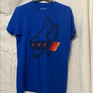 Blue fox shirt